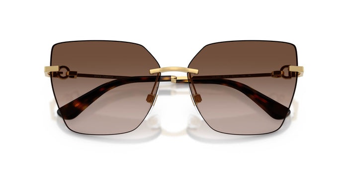 Dolce&Gabbana DG2321 Gold/Brown Gradient #colour_gold-brown-gradient