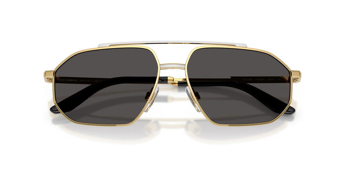 Dolce&Gabbana DG2328 #colour_gold and silver/dark grey