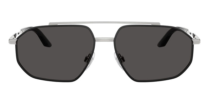 Dolce&Gabbana DG2328 #colour_silver and matte black/dark grey