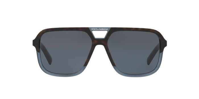 Dolce&Gabbana DG4354 Dark Tortoise/Blue #colour_dark-tortoise-blue