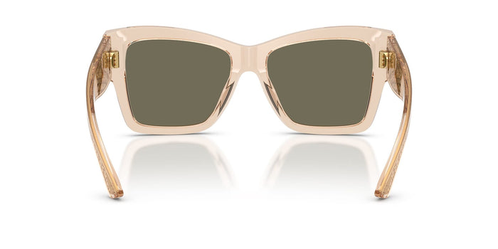 Dolce&Gabbana DG4493 #colour_camel crystal/clear with real yellow gold mirror