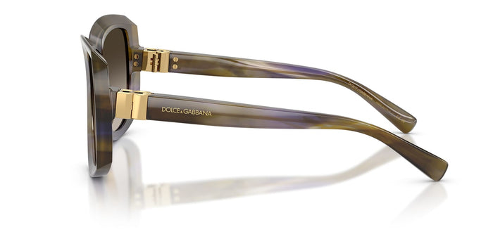 Dolce&Gabbana DG4495 #colour_striped olive/brown gradient