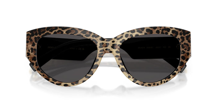 Dolce&Gabbana DG4514 #colour_leo brown on black/dark grey