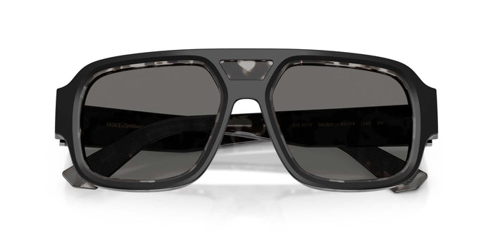 Dolce&Gabbana DG4516 Black On Grey Havana/Grey #colour_black-on-grey-havana-grey