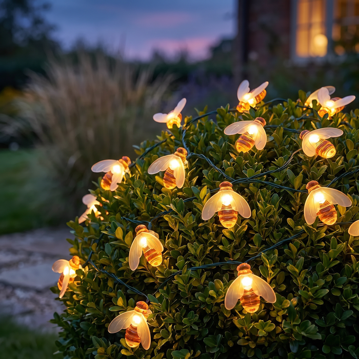 Doris' Handmade Bee String Lights