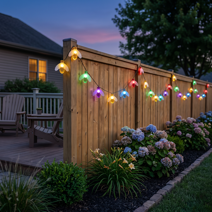 Doris' Handmade Bee String Lights