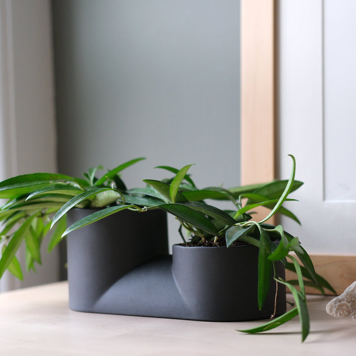 Double Planter – Handmade Ceramic