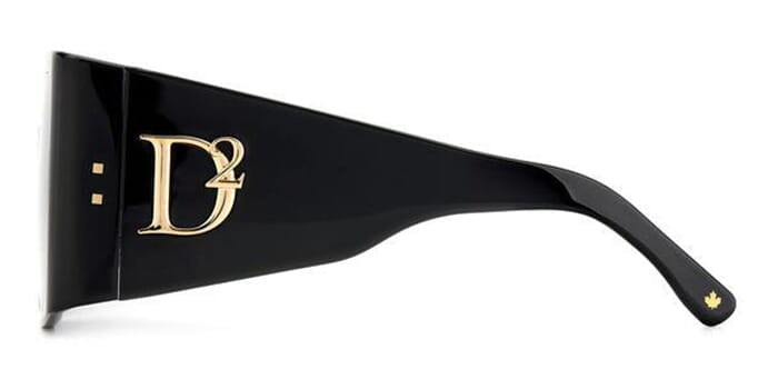 DSQUARED2 D2 0096/S #colour_black/grey solid tint cat 3