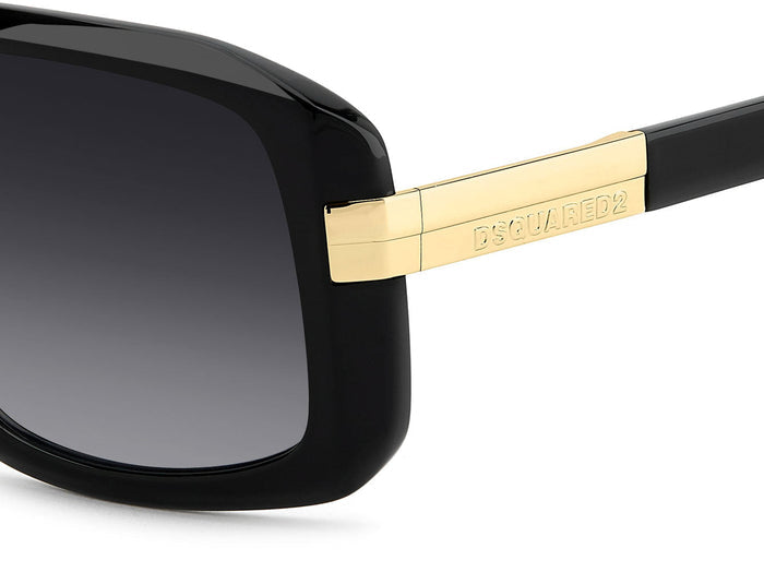 DSQUARED2 D2 0178/S Black/Dark Grey Gradient #colour_black-dark-grey-gradient