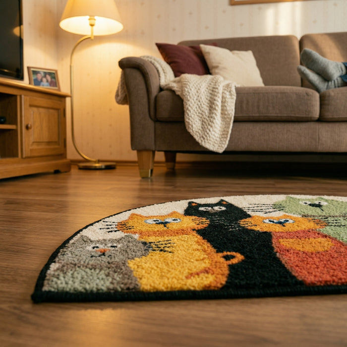 Edith's Handmade Cat Rug