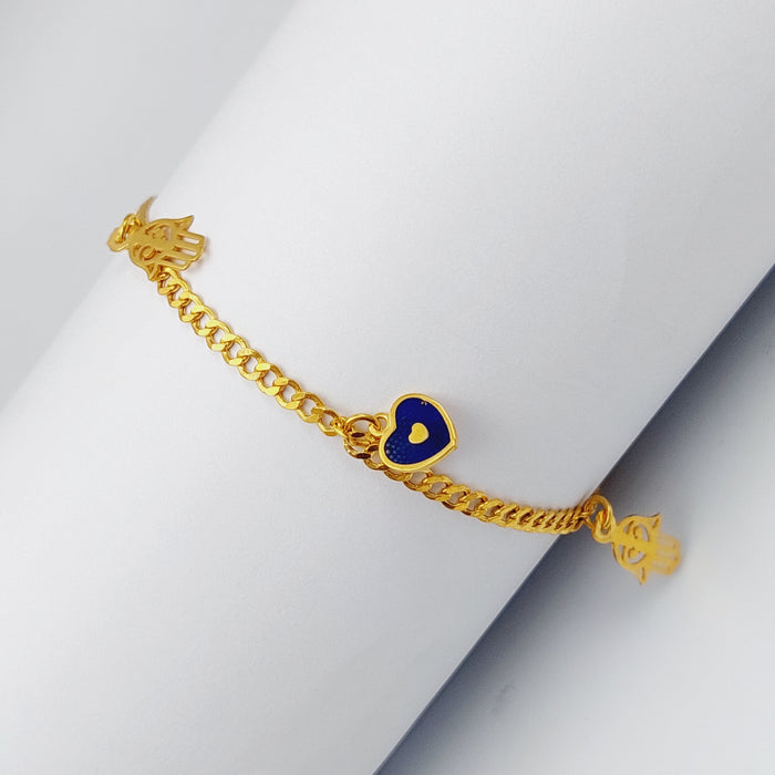 21K EnamelHand Cover Made of 21K Yellow Gold by Saeed Jewelry-25294