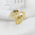 18KK خاتم نقش-مجوهرات الشيخ سعيد-Saeed Jewelry