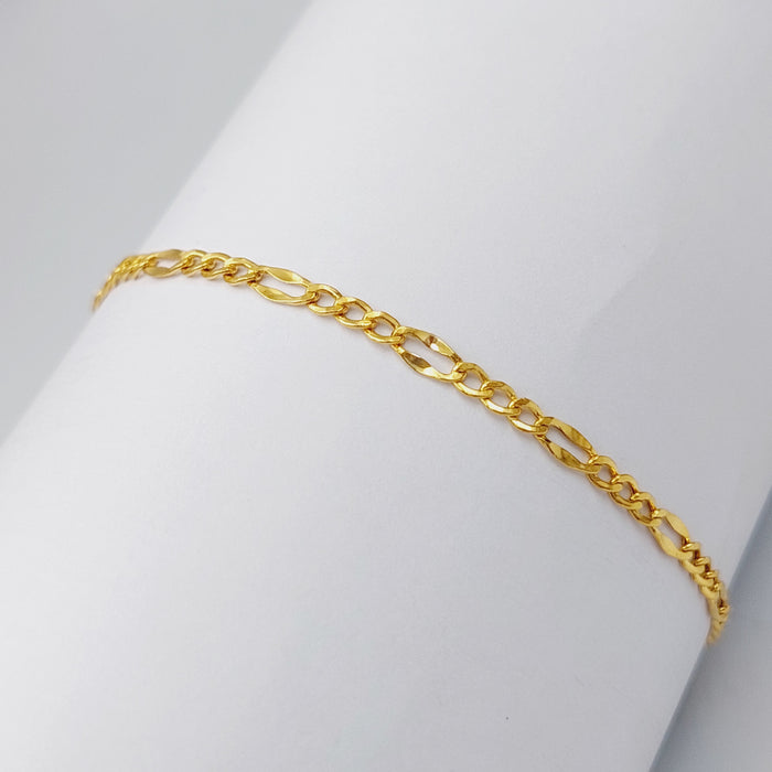 21K Fancy Bracelet Made of 21K Yellow Gold by Saeed Jewelry-25271