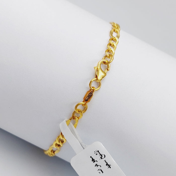 21K Fancy Bracelet Made of 21K Yellow Gold by Saeed Jewelry-25272