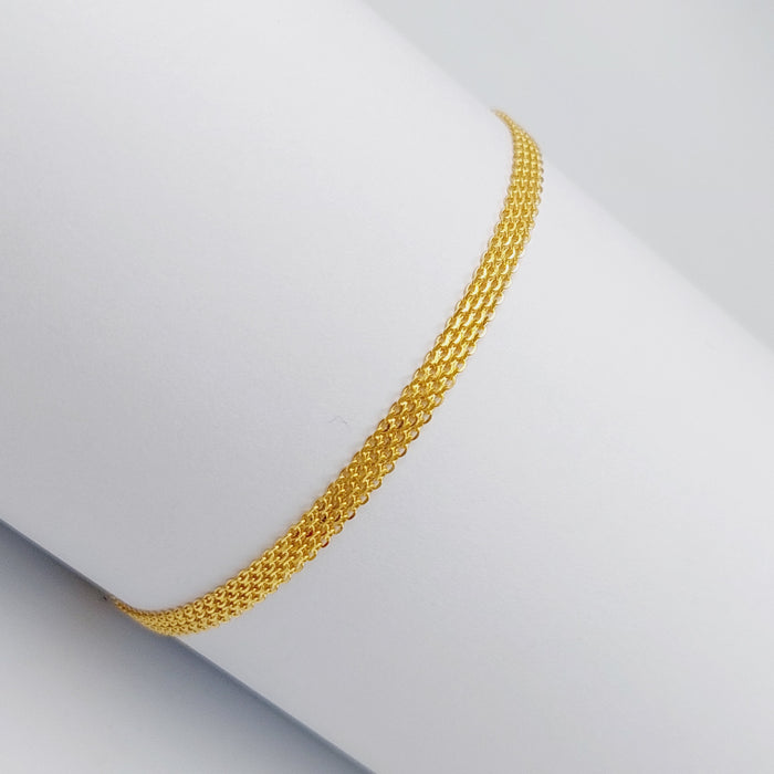 21K Fancy Bracelet Made of 21K Yellow Gold by Saeed Jewelry-25267