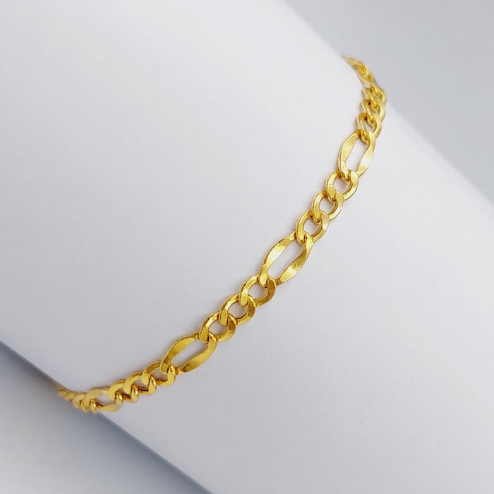 21K Fancy Bracelet Made of 21K Yellow Gold by Saeed Jewelry-25272