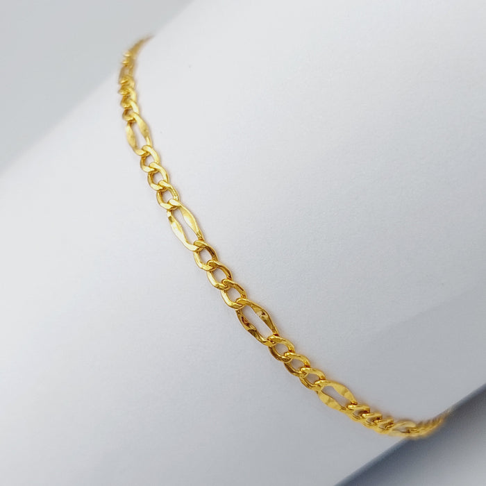 21K Fancy Bracelet Made of 21K Yellow Gold by Saeed Jewelry-25271