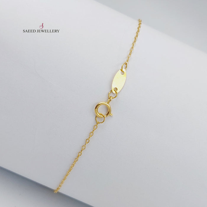 18K Fancy Bracelet Made of 18K Yellow Gold by Saeed Jewelry-25756