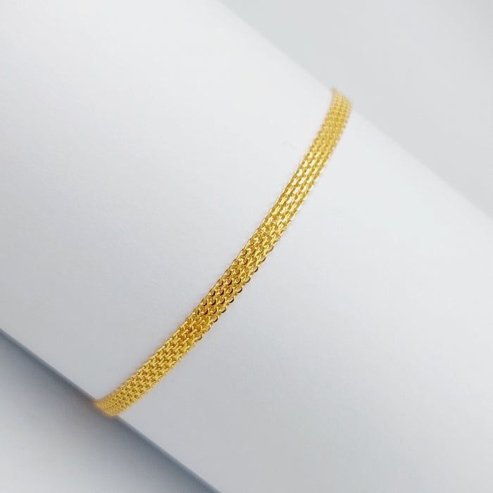 21K Fancy Bracelet Made of 21K Yellow Gold by Saeed Jewelry-25264