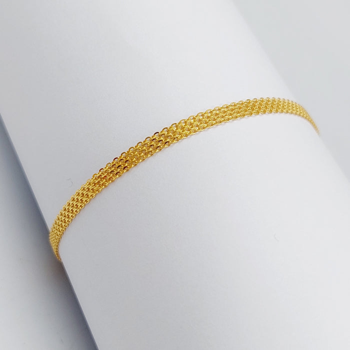 21K Fancy Bracelet Made of 21K Yellow Gold by Saeed Jewelry-25264