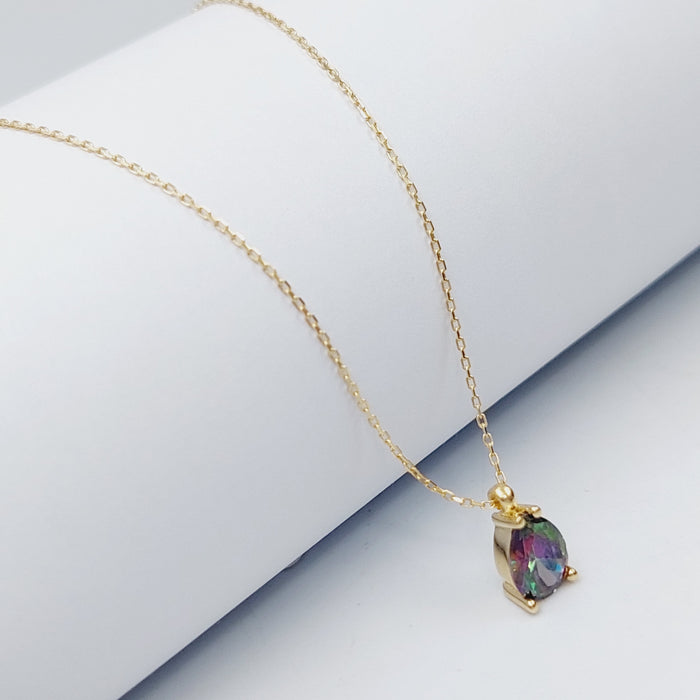 18K Fancy Necklace Made of 18K Yellow Gold by Saeed Jewelry-25850