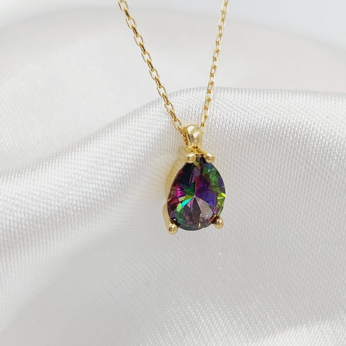 18K Fancy Necklace Made of 18K Yellow Gold by Saeed Jewelry-25850