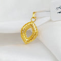 21K Fancy Pendant Made of 21K Yellow Gold by Saeed Jewelry-26887