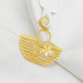 21K Fancy Pendant Made of 21K Yellow Gold by Saeed Jewelry-25461