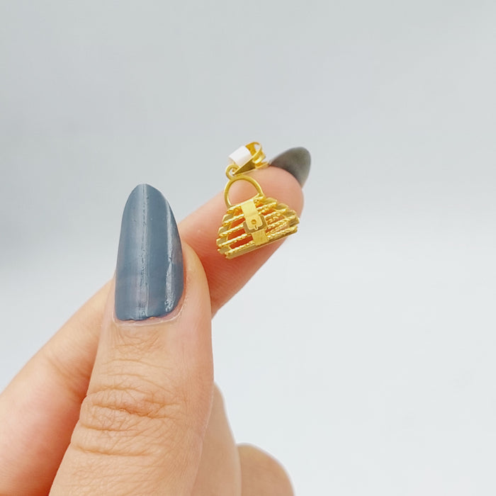 21K Fancy Pendant Made of 21K Yellow Gold by Saeed Jewelry-25464