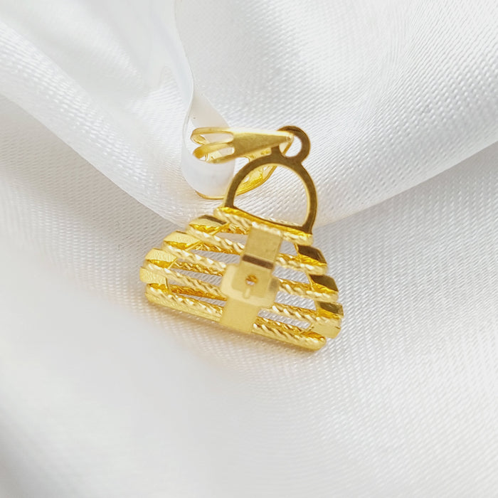 21K Fancy Pendant Made of 21K Yellow Gold by Saeed Jewelry-25464