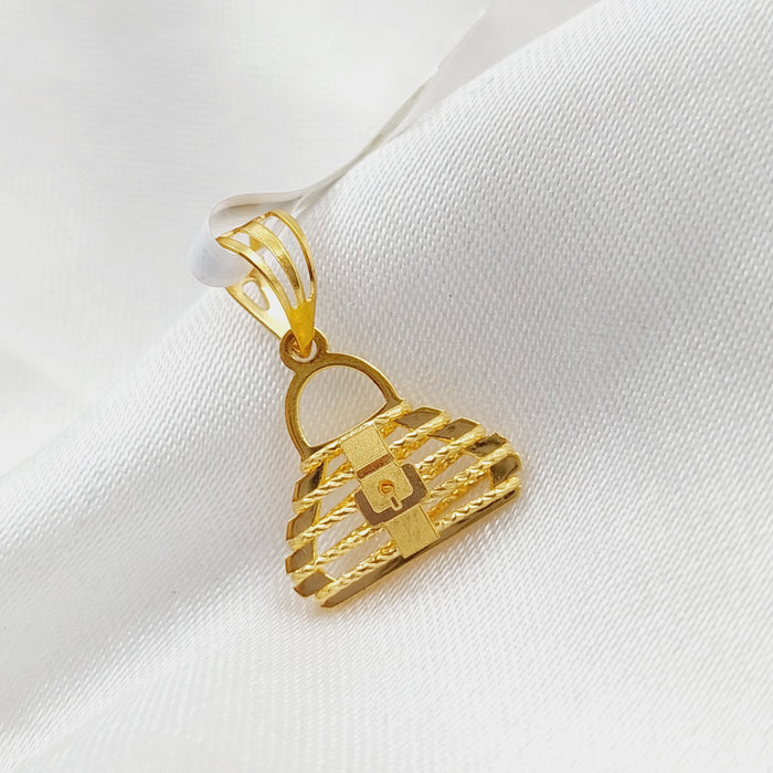 21K Fancy Pendant Made of 21K Yellow Gold by Saeed Jewelry-25464