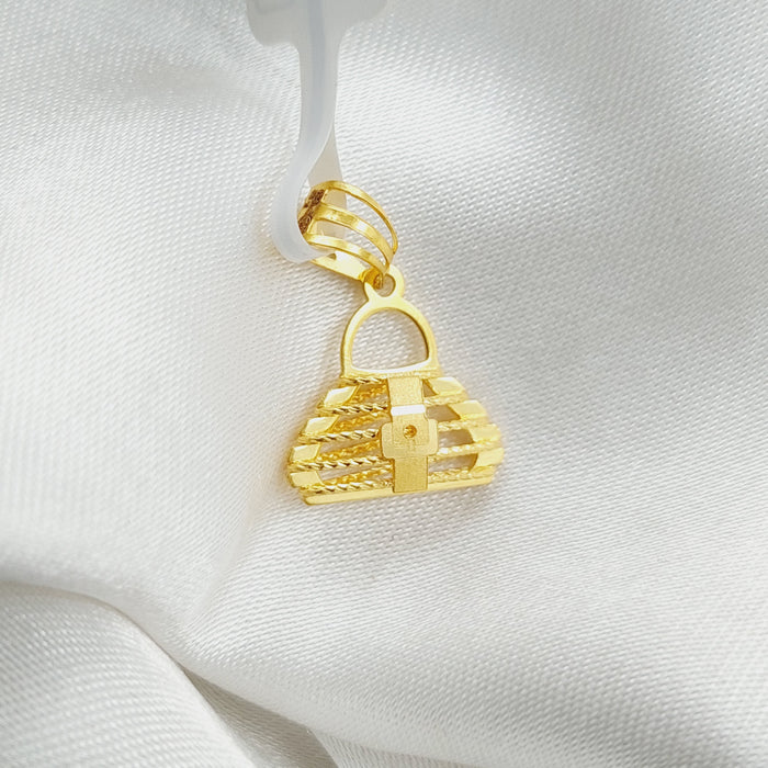 21K Fancy Pendant Made of 21K Yellow Gold by Saeed Jewelry-25464