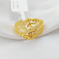 21K Fancy Ring Made of 21K Yellow Gold by Saeed Jewelry-25444