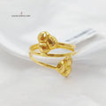 21K Fancy Ring Made of 21K Yellow Gold by Saeed Jewelry-27095