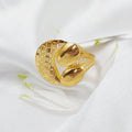 21K Fancy Ring Made of 21K Yellow Gold by Saeed Jewelry-26209