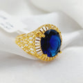 21K Fancy Ring Made of 21K Yellow Gold by Saeed Jewelry-25677