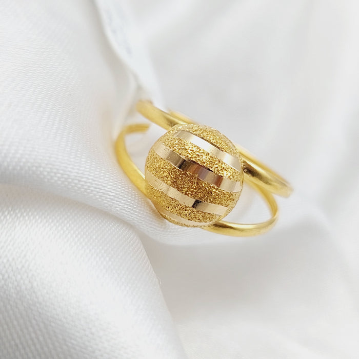 21K Gold Fancy Ring by Saeed Jewelry - Image 1