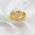 21K Fancy Ring Made of 21K Yellow Gold by Saeed Jewelry-26215