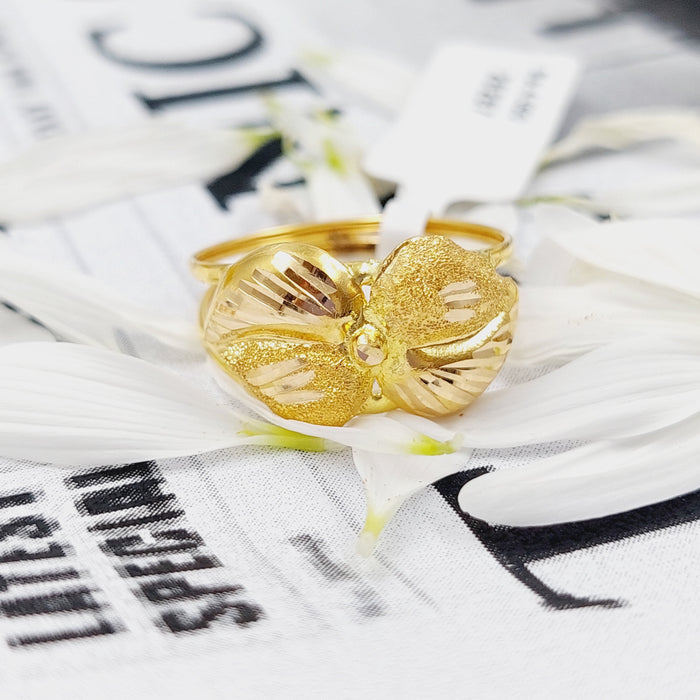 21K Fancy Ring Made of 21K Yellow Gold by Saeed Jewelry-26268