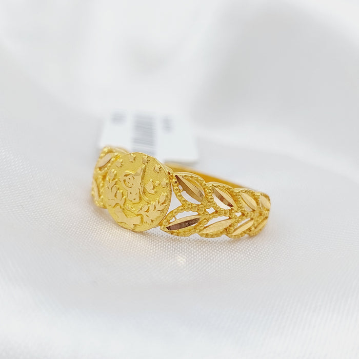 21K Gold Fancy Ring by Saeed Jewelry - Image 5