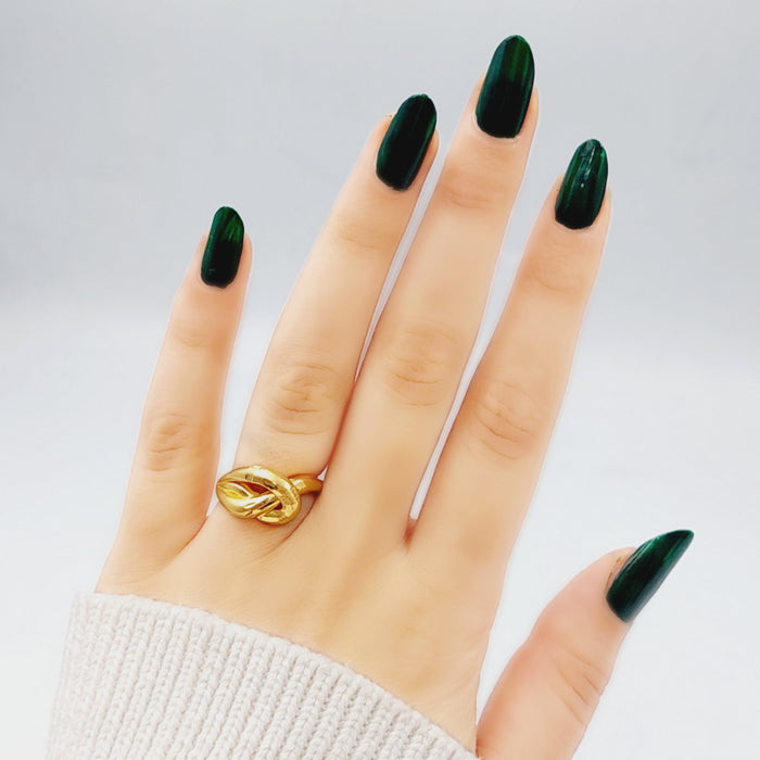 21K Fancy Ring Made of 21K Yellow Gold by Saeed Jewelry-25642