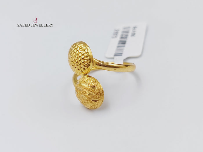 21K Gold Fancy Ring by Saeed Jewelry - Image 7