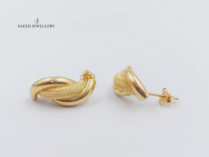by Saeed Jewelry-حلق-برغي-اكسترا