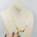 18K Farfasha Necklace Made of 18K Yellow Gold by Saeed Jewelry-25407
