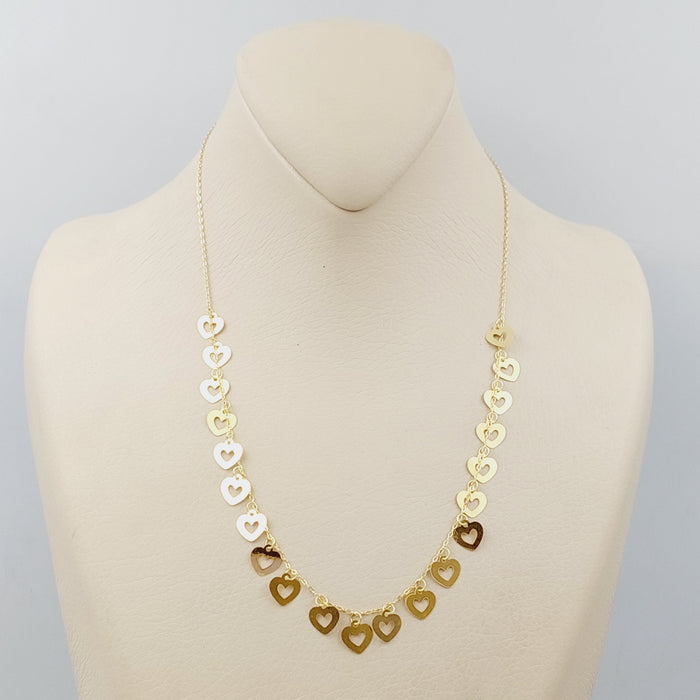 18K Farfasha Necklace Made of 18K Yellow Gold by Saeed Jewelry-25407