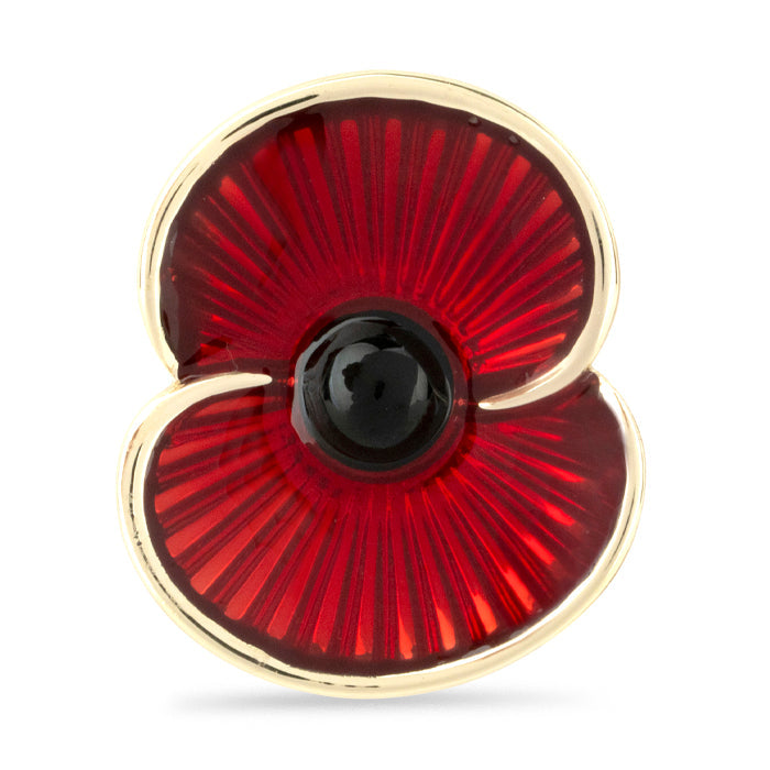 Flanders Field Poppy Brooch