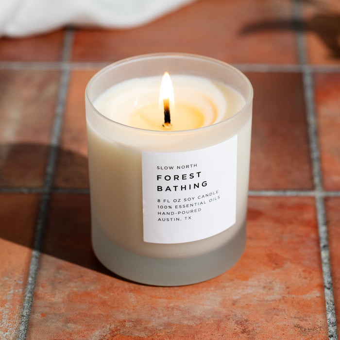Forest Bathing – Fir, Pine & Patchouli Signature Soy Candle