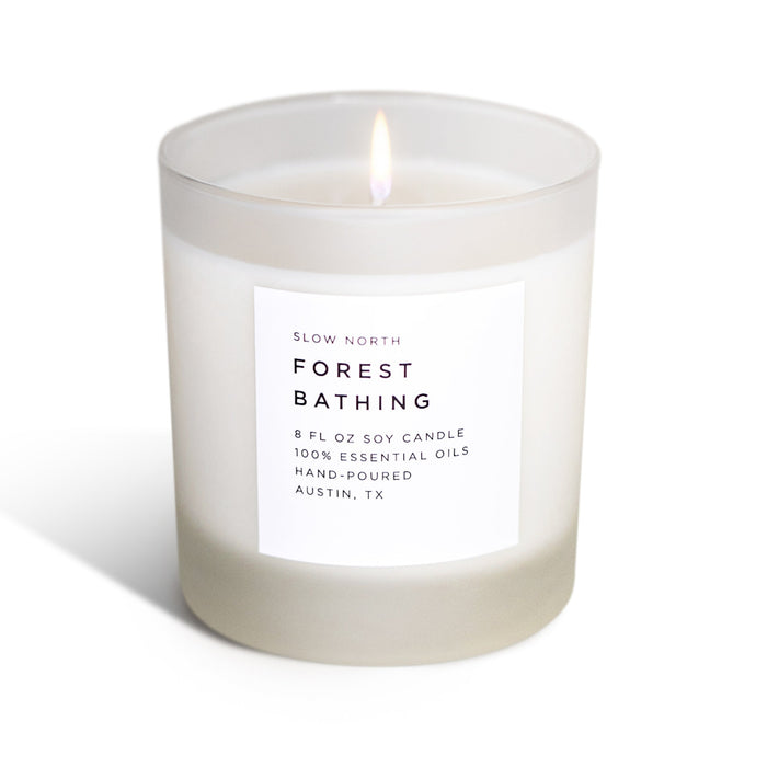 Forest Bathing – Fir, Pine & Patchouli Signature Soy Candle