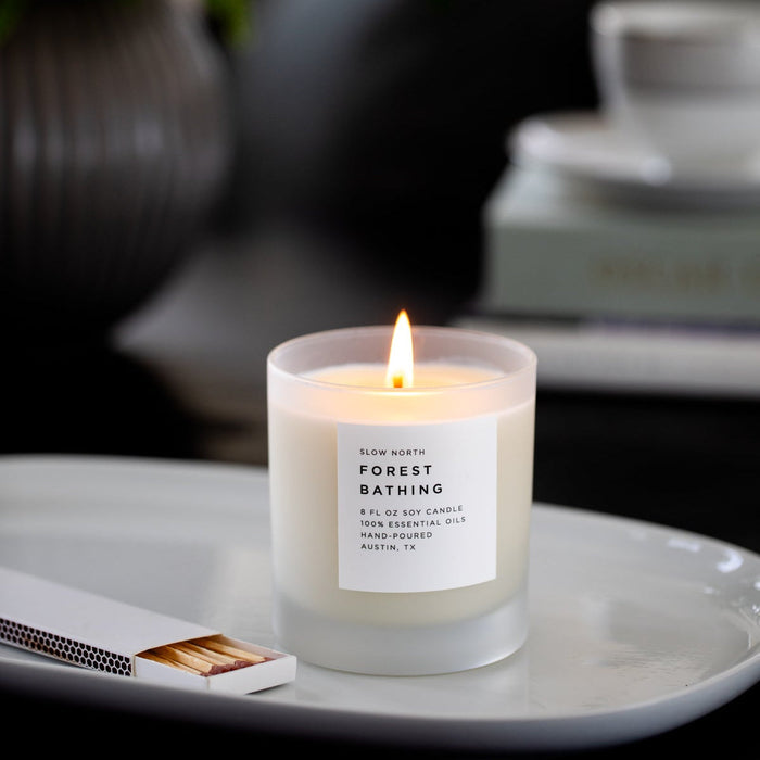 Forest Bathing – Fir, Pine & Patchouli Signature Soy Candle