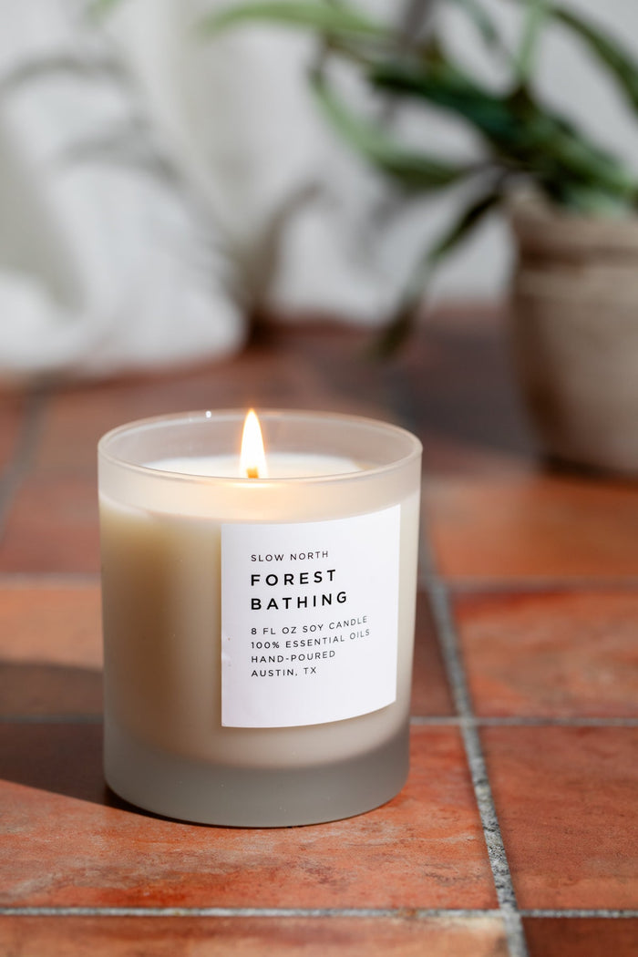 Forest Bathing – Fir, Pine & Patchouli Signature Soy Candle